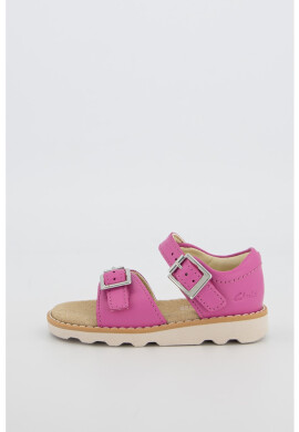 Clarks Кожени сандали Crown Bloom - Pepit.bg