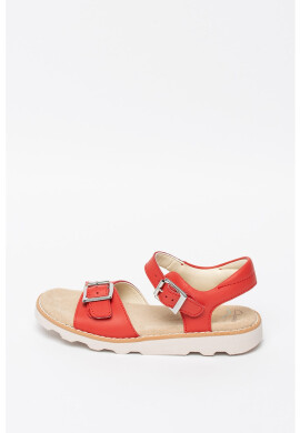 Clarks Кожени сандали Crown Bloom - Pepit.bg