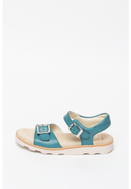 Clarks Кожени сандали Crown Bloom - Pepit.bg