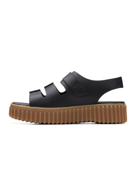 Clarks Кожени сандали с равна платформа - Pepit.bg