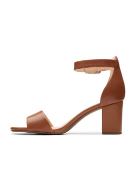 Clarks Масивни кожени сандали Deva Mae - Pepit.bg