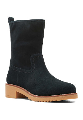 Clarks Велурени ботуши Eden - Pepit.bg