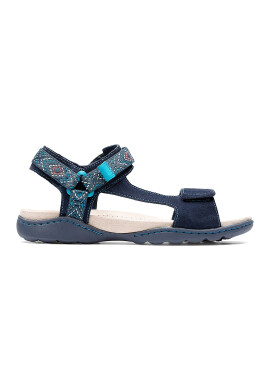 Clarks Велурени сандали Amanda Step - Pepit.bg