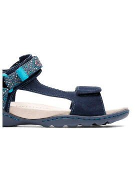 Clarks Велурени сандали Amanda Step - Pepit.bg