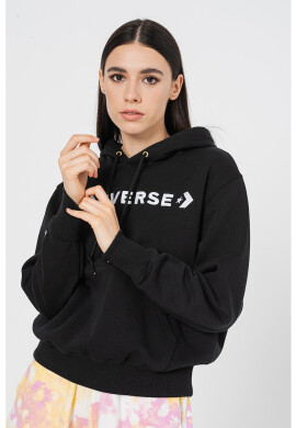 Converse Худи с джоб тип кенгуру - Pepit.bg
