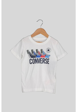 Converse Тениска с лого и фигурална щампа - Pepit.bg