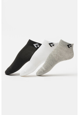 Converse Къси чорапи с лого - 3 чифта - Pepit.bg