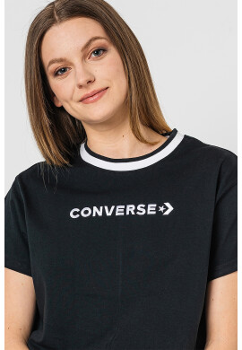 Converse Памучна тениска с бродирано лого - Pepit.bg