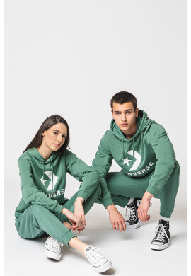 Converse Памучно худи с лого - Pepit.bg