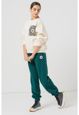 Converse Суитшърт Leopard с овално деколте - Pepit.bg