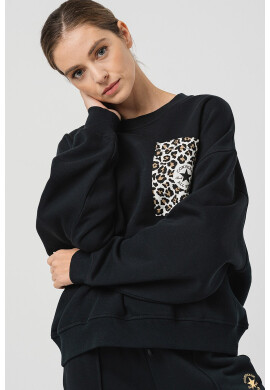Converse Суитшърт Leopard с овално деколте - Pepit.bg