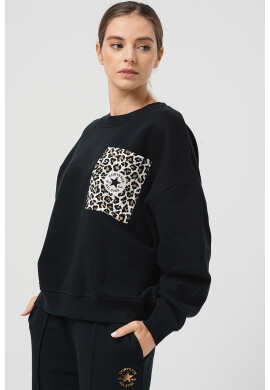 Converse Суитшърт Leopard с овално деколте - Pepit.bg