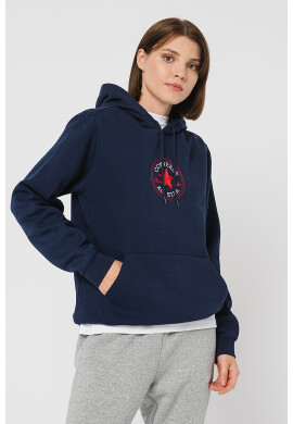 Converse Унисекс худи Chuck Patch Core с джоб кенгуру - Pepit.bg