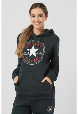 Converse Унисекс худи Chuck Patch с джоб кенгуру - Pepit.bg