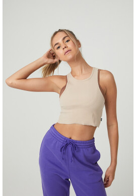 Cotton On Къс топ с рипс - Pepit.bg