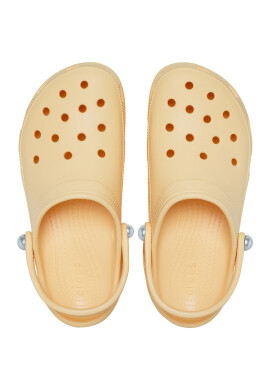 Crocs Крокс с каишка на петата и перфорации - Бледооранжев - Pepit.bg