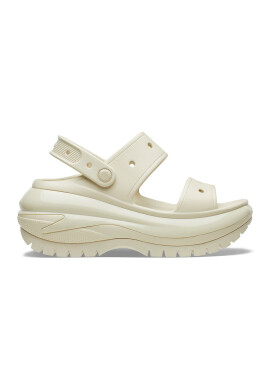 Crocs Сандали Mega Crush с отворена пета - Слонова кост - Pepit.bg