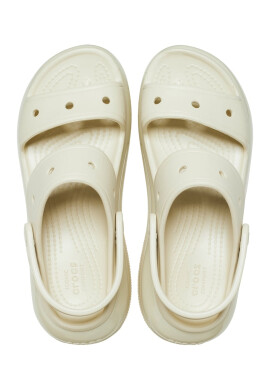 Crocs Сандали Mega Crush с отворена пета - Слонова кост - Pepit.bg