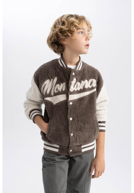 DeFacto Яке Teddy Varsity с бродерии - Pepit.bg