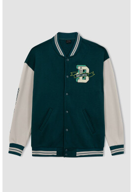 DeFacto Яке Varsity с надпис - Pepit.bg