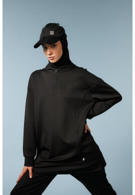 DeFacto Худи Longline с къс цип - Pepit.bg