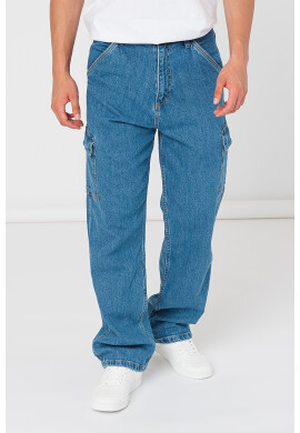 Denim Project Карго дънки с широк крачол - Pepit.bg