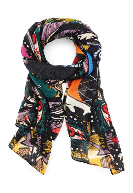 DESIGUAL Фигурален шал - Pepit.bg