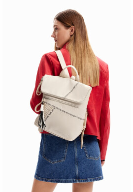 DESIGUAL Раница Grisom Patchwork от еко кожа - Pepit.bg