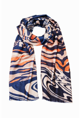 DESIGUAL Шал Patch Zebra - Pepit.bg