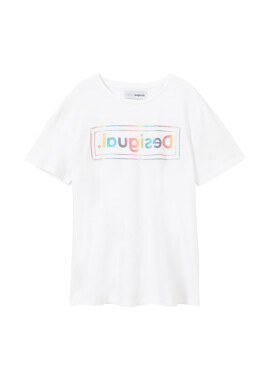 DESIGUAL Тениска с лого - Pepit.bg