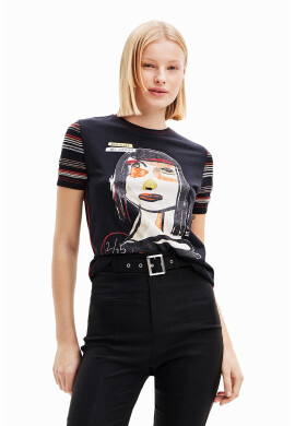 DESIGUAL Тениска с принт - Pepit.bg