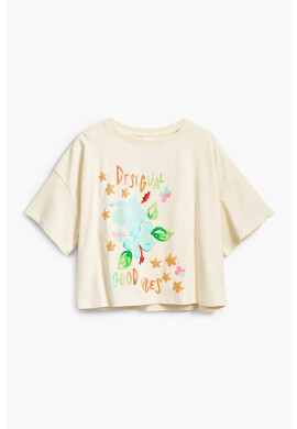 DESIGUAL Тениска с принт - Pepit.bg