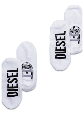 Diesel Изрязани чорапи с лого - 2 чифта - Pepit.bg