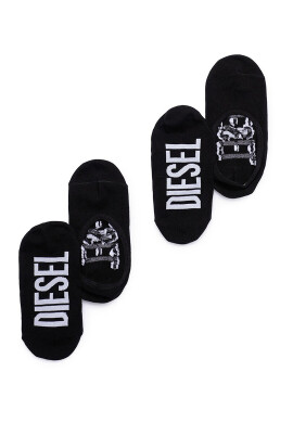 Diesel Изрязани чорапи с лого - 2 чифта - Pepit.bg