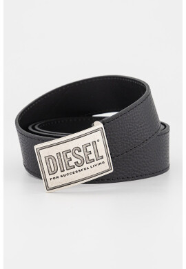 Diesel Кожен колан с релеф - Pepit.bg
