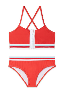 DKNY Бански с контрасти - 2 части - Pepit.bg