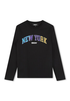 DKNY Блуза с надпис - Pepit.bg