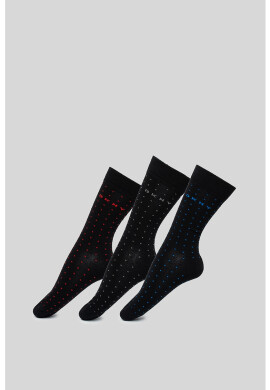 DKNY Дълги чорапи на точки - 3 чифта - Pepit.bg