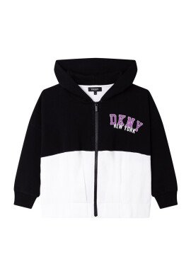 DKNY Худи с цип и лого - Pepit.bg