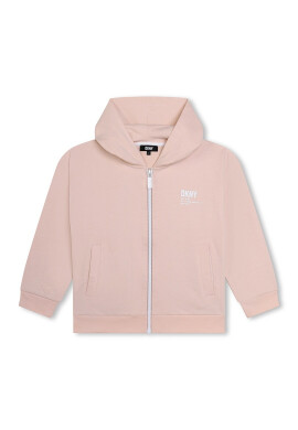 DKNY Худи с цип и лого - Pepit.bg