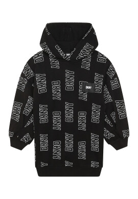 DKNY Рокля тип худи с лого - Pepit.bg