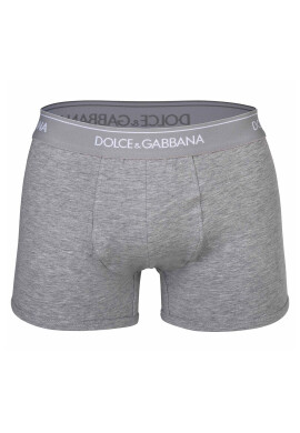 Dolce  Gabbana Боксерки с лого - 3 чифта - Бял/Черен/Сив - Pepit.bg
