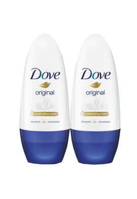 Dove Дезодорант roll-on Original 2 x 50 мл - Pepit.bg