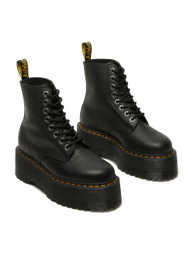 Dr Martens Кожени боти 1460 Pascal - Черен - Pepit.bg