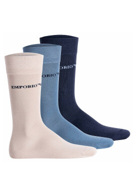 Emporio Armani Дълги чорапи - 3 чифта - Pepit.bg