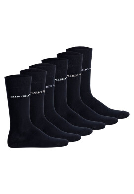 Emporio Armani Дълги чорапи с лого - 6 чифта - Pepit.bg