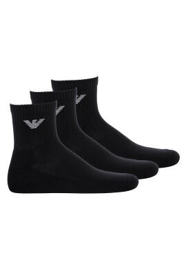 Emporio Armani Къси чорапи с лого - 3 чифта - Pepit.bg