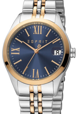 Esprit Двуцветен аналогов часовник - Pepit.bg