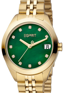 Esprit Кварцов часовник с кристали - Pepit.bg