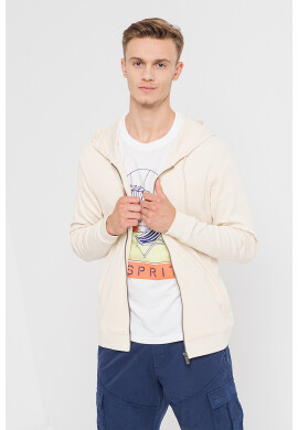 Esprit Памучно худи с цип - Pepit.bg